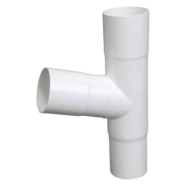 Protectionpro Classic 8 x 12 in. White Vinyl Downspout Adapter PR2512977 - main